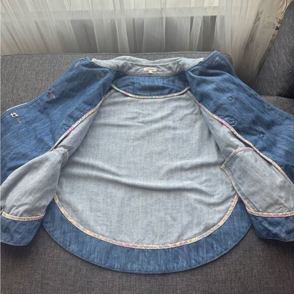 Manoush Patchwork Denim Jacket – Size US 2 (XS/S) - Picture 5 of 16